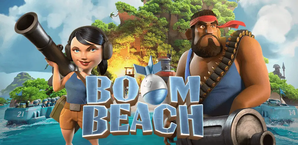 Boom Beach APK v62.94 (MOD, Unlimited Gold, Wood) Latest